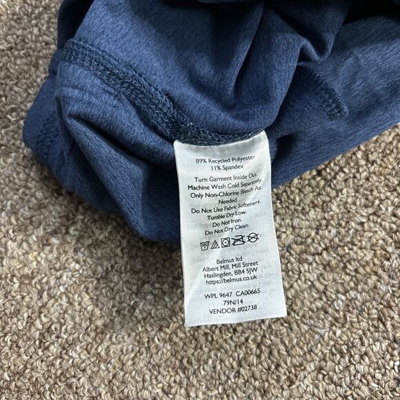 NWT $60 Eddie Bauer Men's Blue Topaz Mountain Trek H2  T-Shirt Size Large - Picture 6 of 10